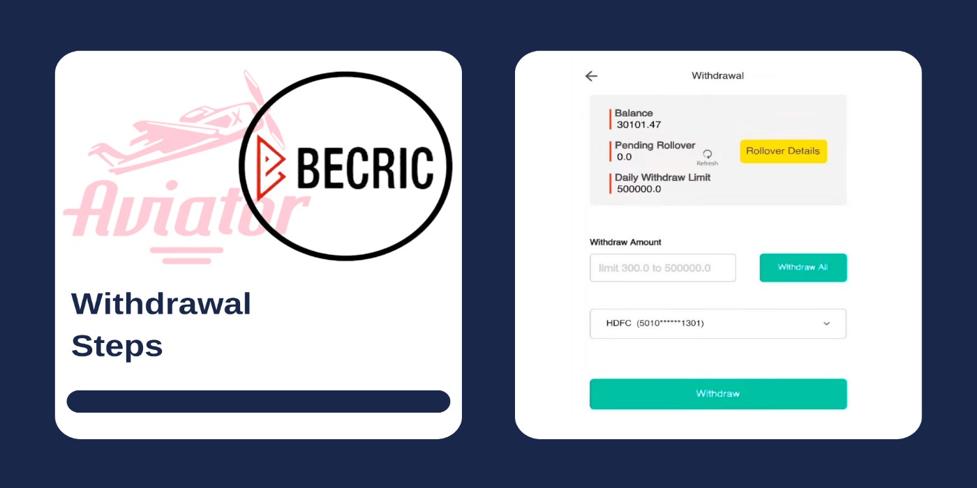 A screenshot of the bercic app and withdrawal
