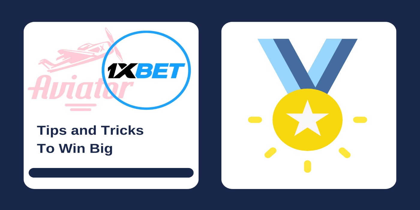 blue and yellow medal and 1xbet logo