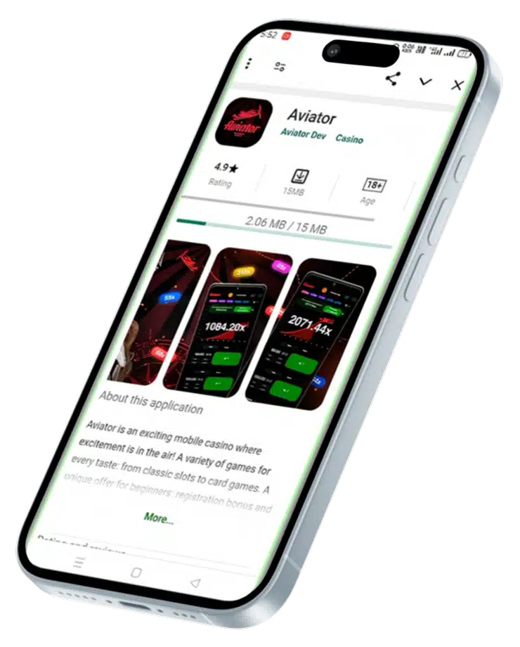 Aviator Android Device for APK Downloading original Aviator APK from trusted Google Play store