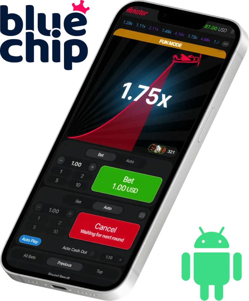 bluechip android app