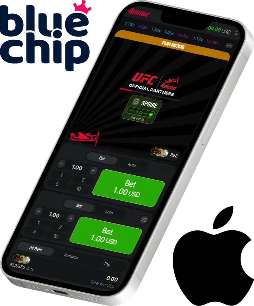 bluechip ios app