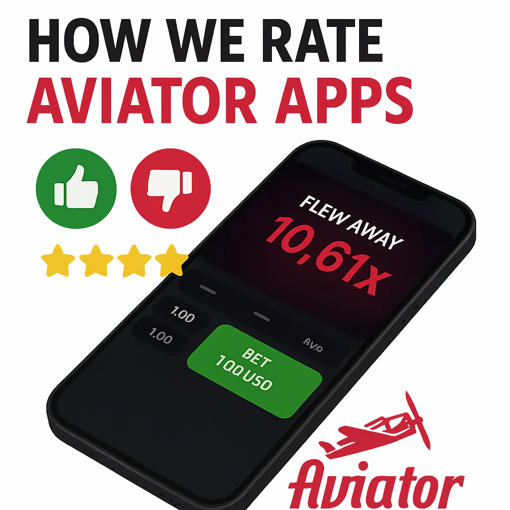 How We Rate Aviator Apps