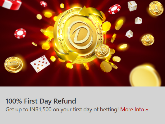 dafabet first day refund