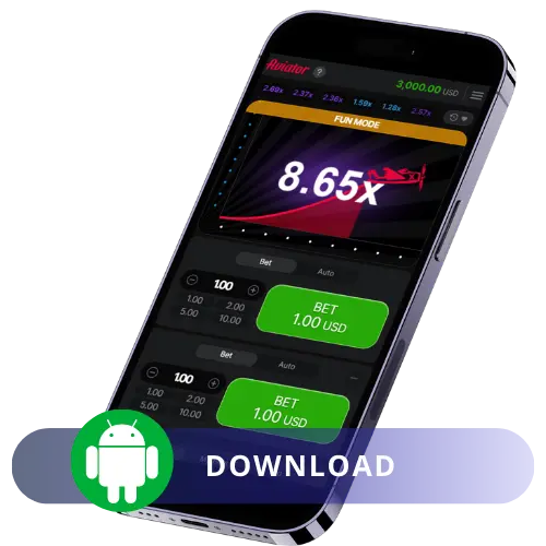 Aviator APK on the Android platform